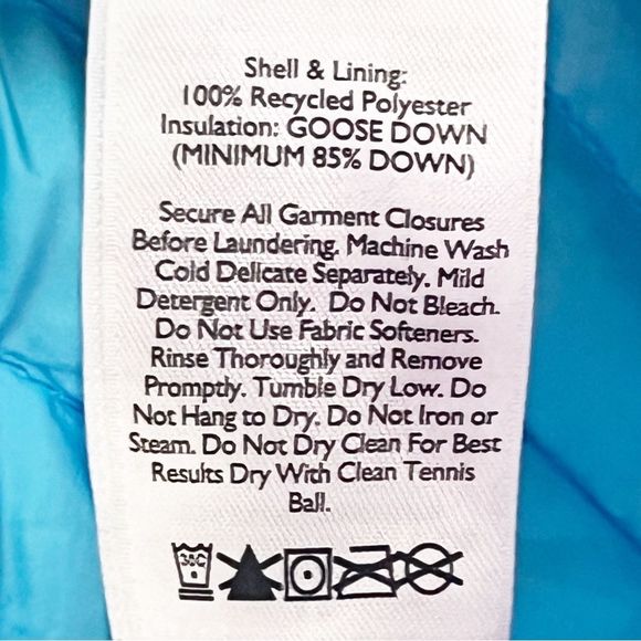 EDDIE BAUER First Ascent Goose Down Filled Quilted Puffer Jacket, Size Small - Picture 4 of 14